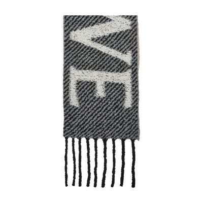 Loewe Scarf In Alpaca And Wool In Multi