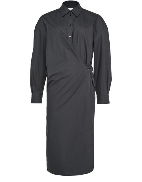 LEMAIRE Straight collar twisted dress
