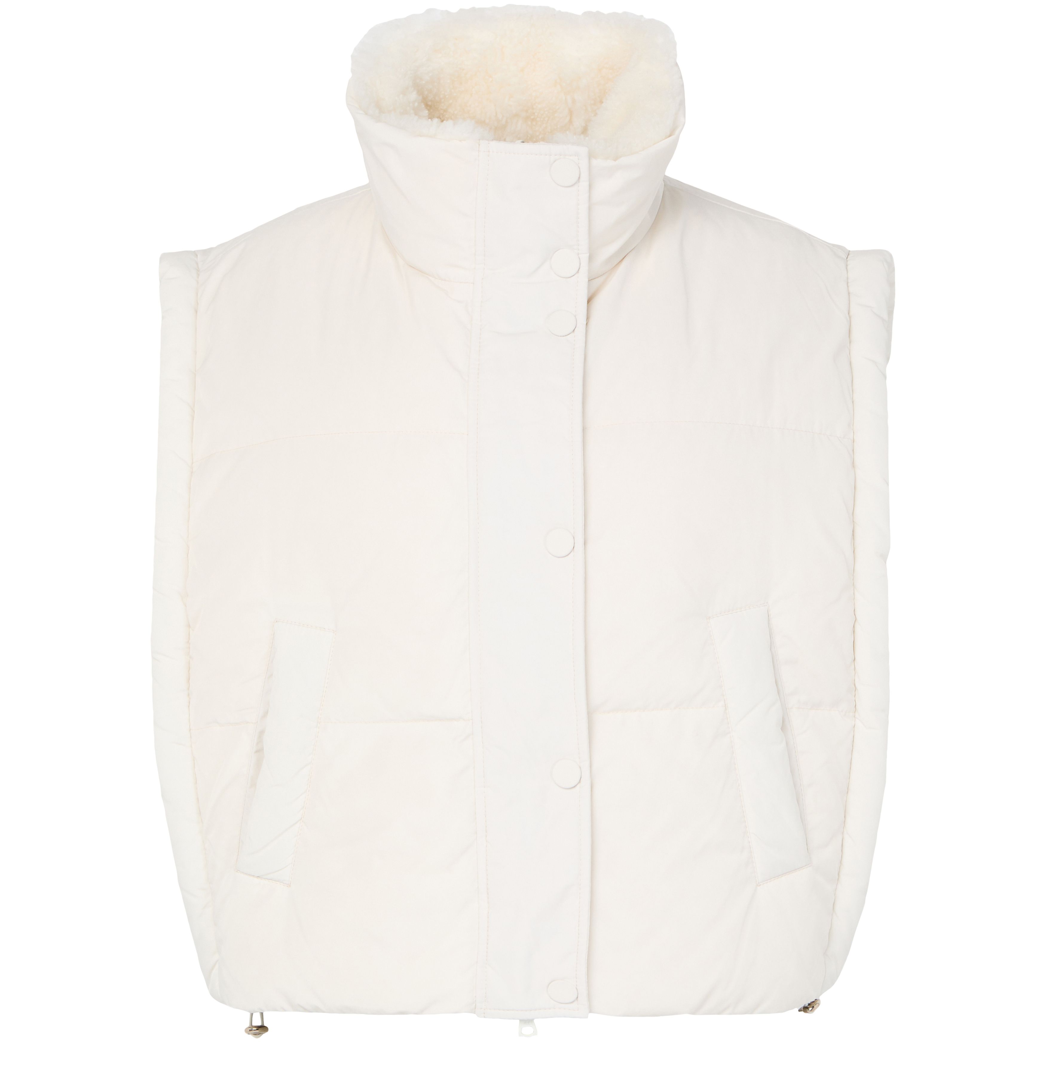 Short sheepskin gilet 2