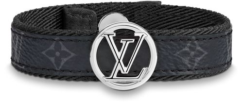 LOUIS VUITTON LV Circle Armband aus Leder