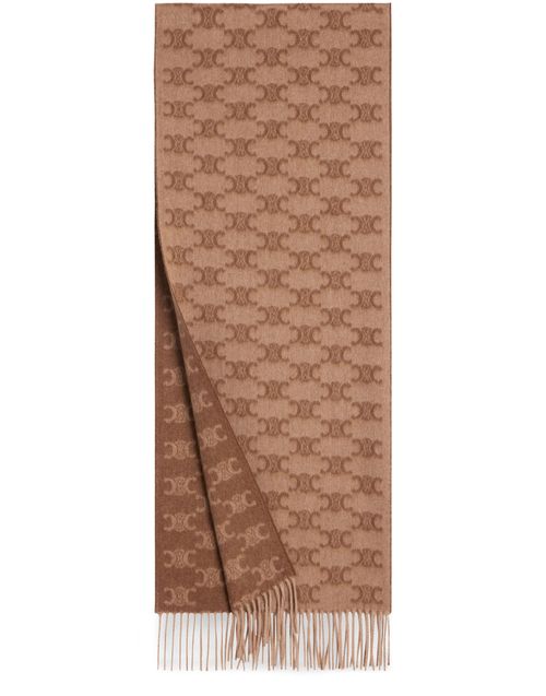 CELINE Scarf in monogram cashmere