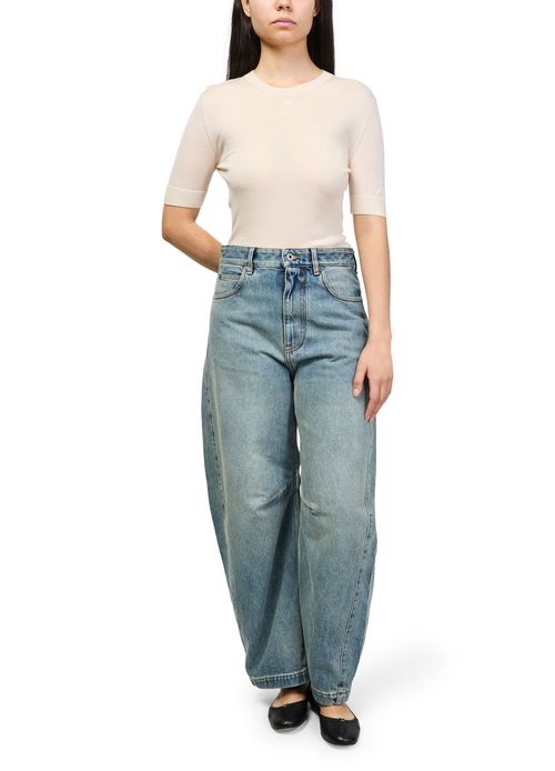 COURREGES Merinos short sleeved top