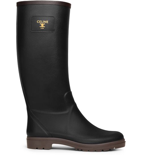 CELINE Bottes de pluie en gomme