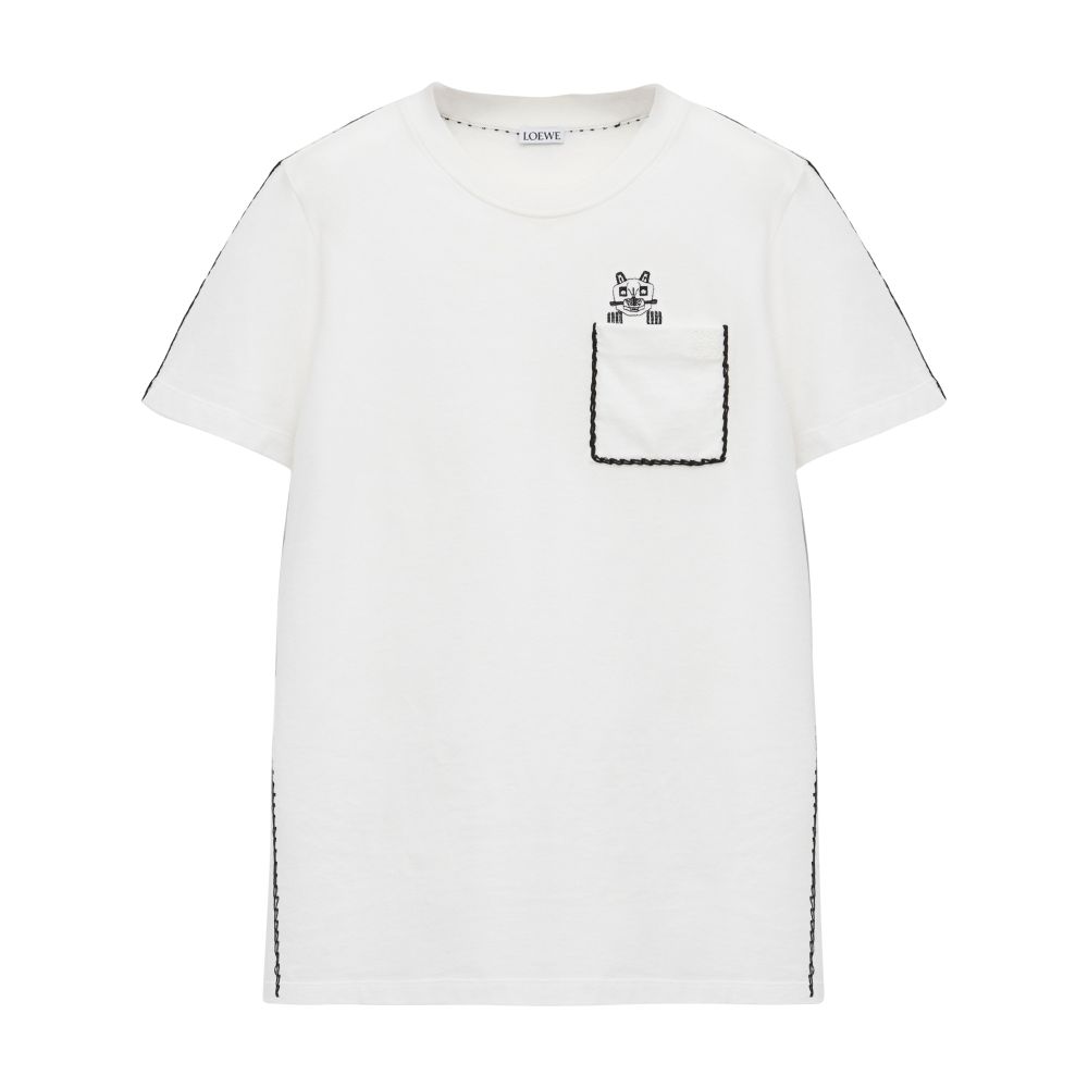 Straight cotton T-shirt thumbnail 4