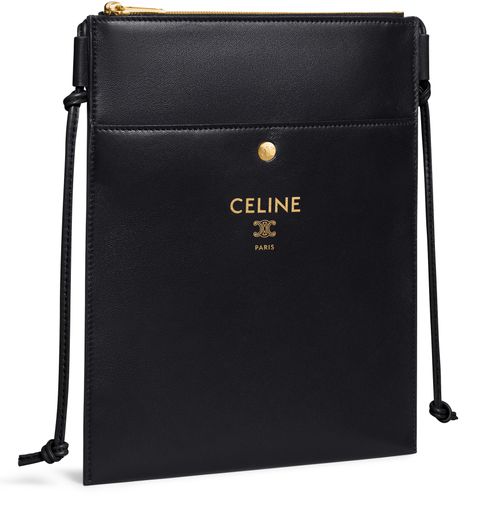 CELINE Sharp pouch in smooth lambskin