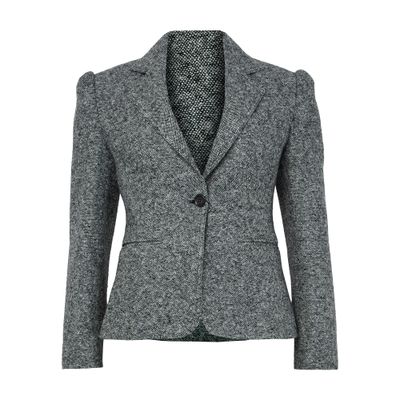 Max Mara Salmone Blazer In Gray
