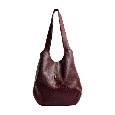 Chloé Balloon Shoulder Bag In Red