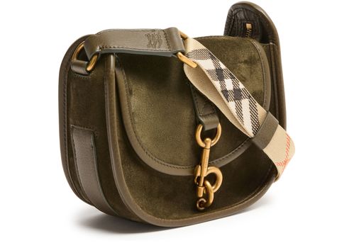 BURBERRY Mini B Clip Messenger Bag