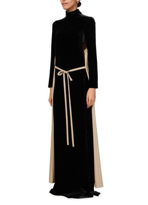 MARIE ADAM LEENAERDT Robe chasuble de soirée