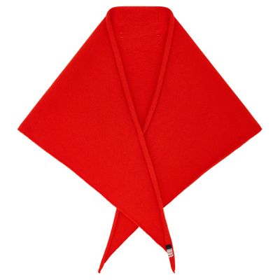 Extreme Cashmere No. 35 Cashmere Bandana Scarf In Red