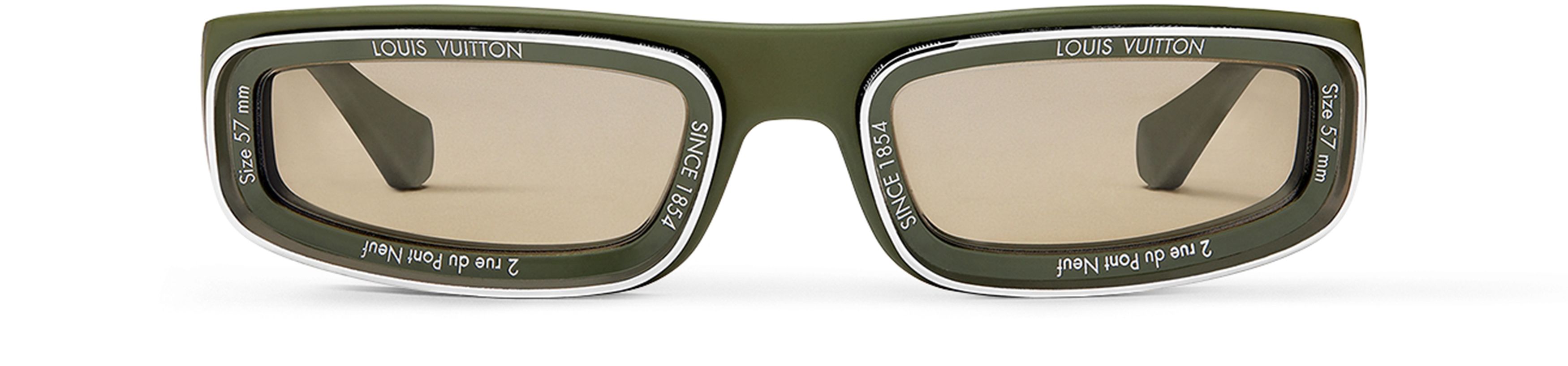 LV Super Vision Low Square Sunglasses