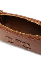 Clutch on chain leather Triomphe - CELINE