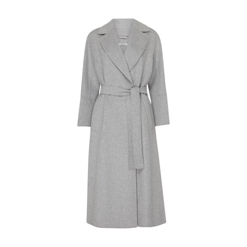 Shop 's Max Mara Elisa Coat In Grigio_chiaro