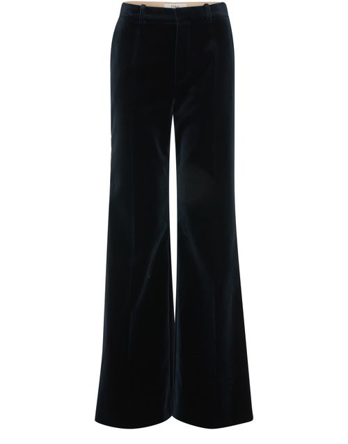 CHLOE Weite Hose aus Velours