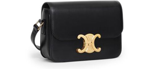 CELINE Sac Triomphe modèle Teen veau satiné