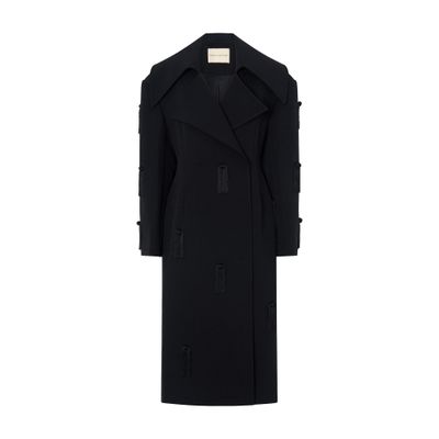 Camilla And Marc Helix Coat In Black