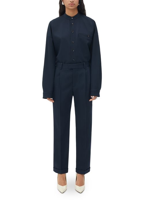 BOTTEGA VENETA Straight wool pants