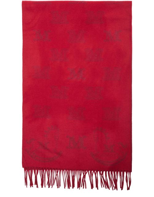 MAX MARA Scarf with M print