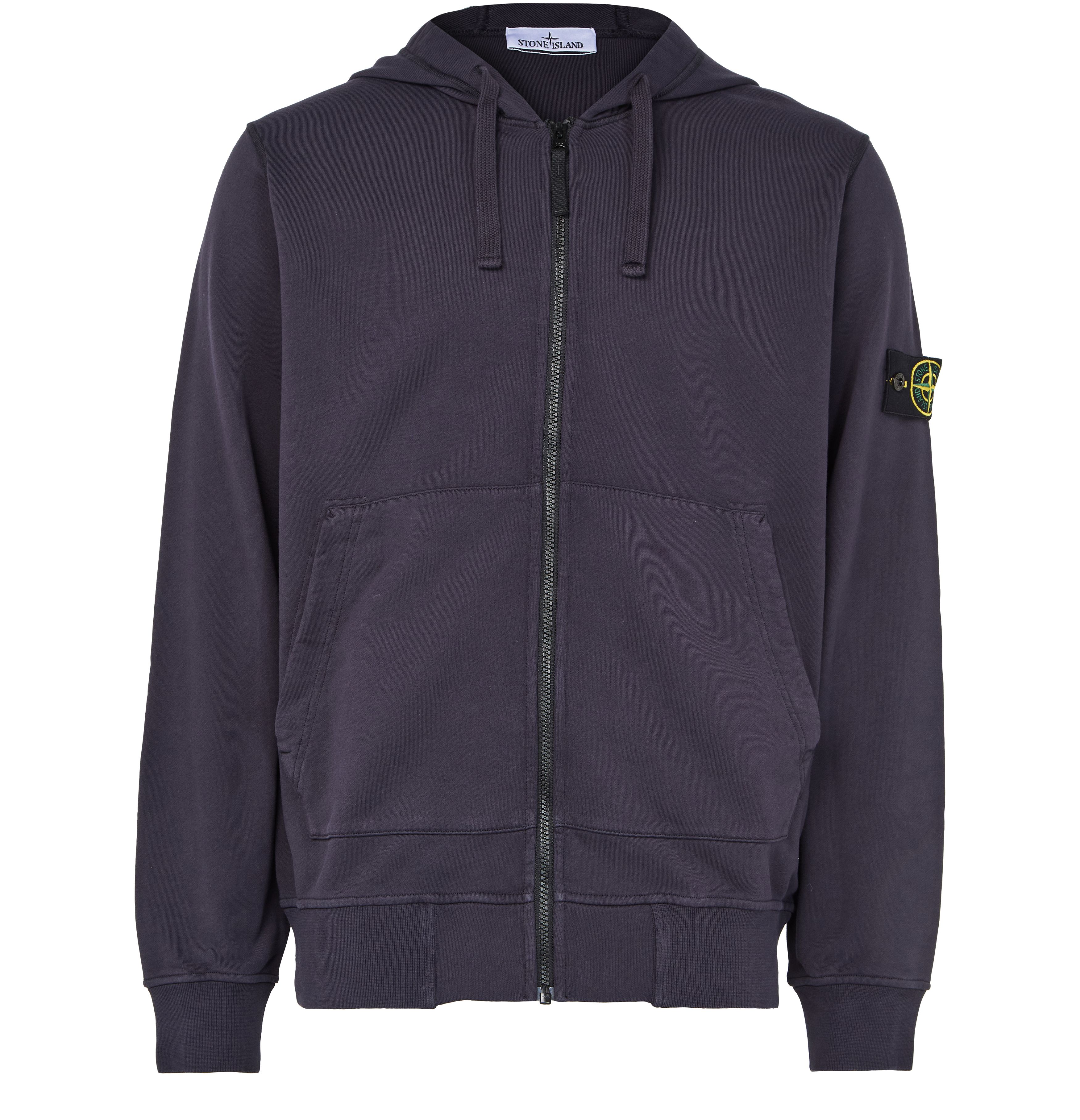 Logo patch hoodie