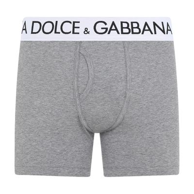 Men s Two way stretch cotton boxer shorts DOLCE GABBANA 24S
