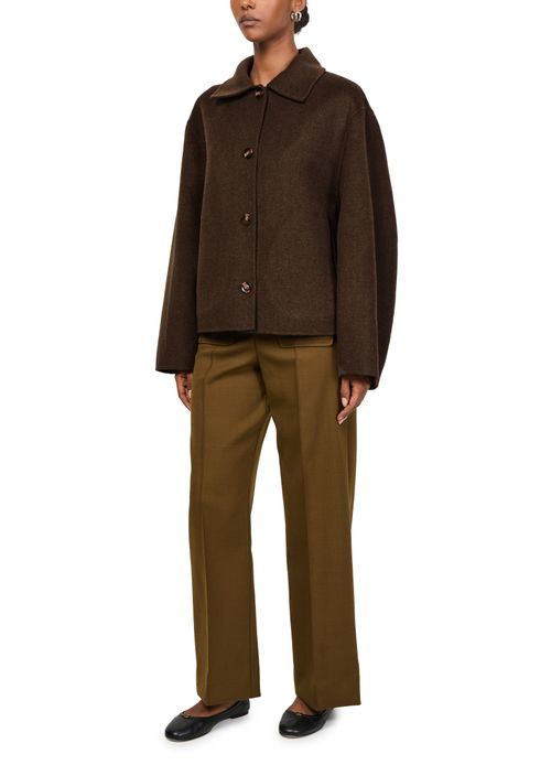 SOEUR Manteau court en laine Gyoda