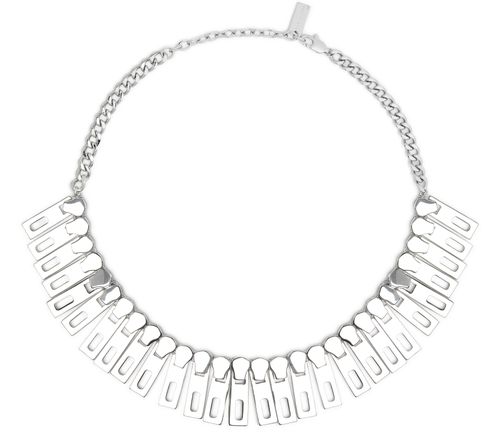 MARC JACOBS J Marc zipper large necklace