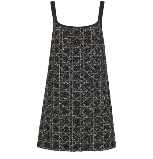 DIOR Macrocannage short dress