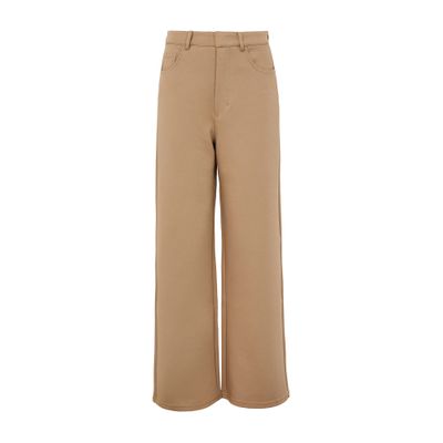 S Max Mara Straight Pants In Beige