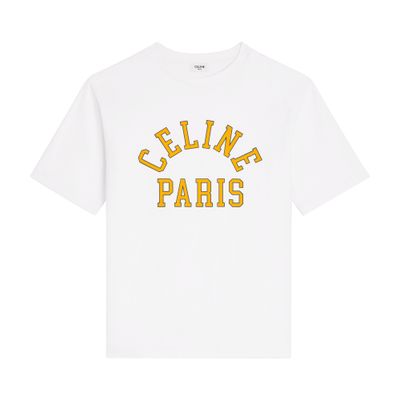 Women's 70's t-shirt in cotton jersey | CELINE | 24S