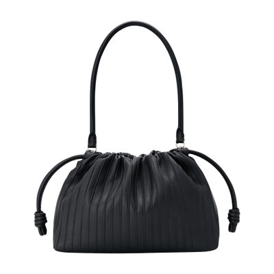 Loewe Medium-sized Flamenco Purse In Pleated Nappa Leather