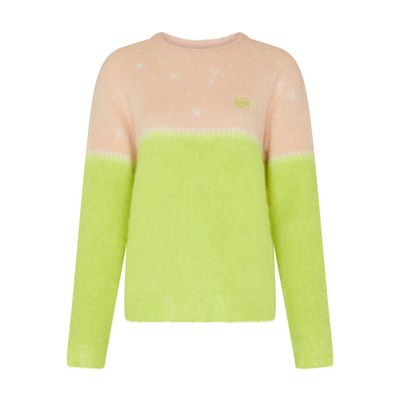 Loewe Mohair Sweater In Pink