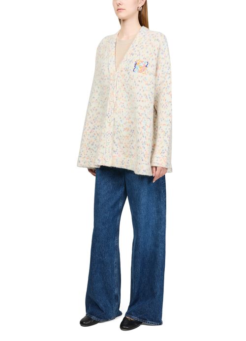 LOEWE Trapeze cardigan in alpaca and wool