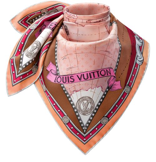 LOUIS VUITTON LV Map Square 90