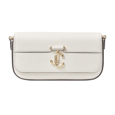 Jimmy Choo Varenne Mini Shoulder Bag In Latte_light_gold