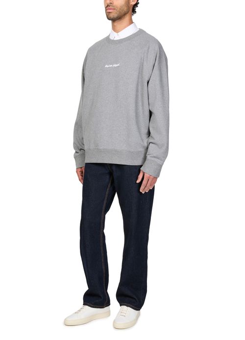 MAISON KITSUNE Oversized Raglan-Sweatshirt mit Stickerei