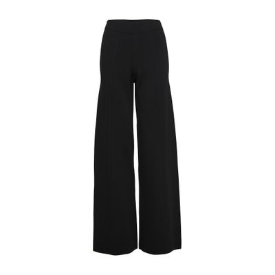 Max Mara Assiro Wide-leg Pants In Black