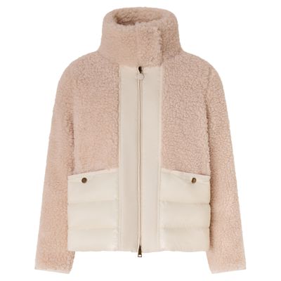Moncler Damen Offwhite Daunenjacke Glorieux, Gr. 38 - Bild 4
