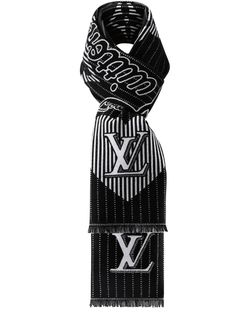Shadow Scarf Louis Vuitton Head Scarf Mens Louis Vuitton Black