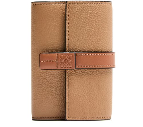 LOEWE ソフトカーフレザー製 スモール バーティカル ウォレット