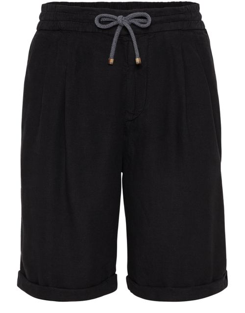 BRUNELLO CUCINELLI Bermuda shorts with drawstring