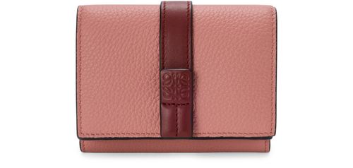 LOEWE Trifold wallet in soft grained calfskin