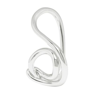 Charlotte Chesnais Lasso Double Ring In Silver