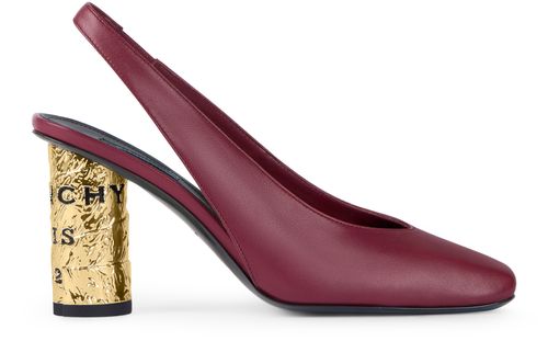 GIVENCHY Tape leather pumps