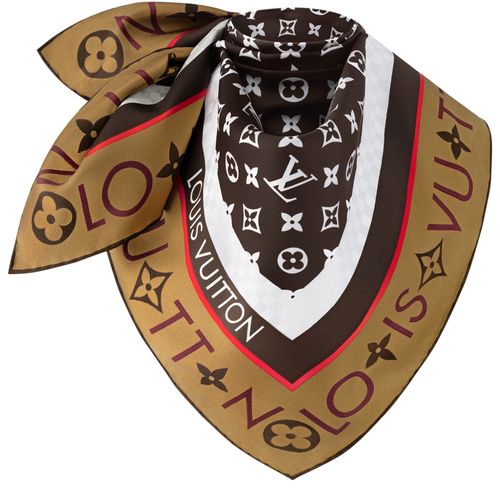 LOUIS VUITTON Monogram Infinity Square 90