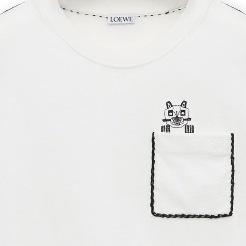 LOEWE Straight cotton T-shirt