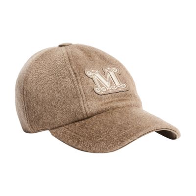 Max Mara Durante Cap In Brown