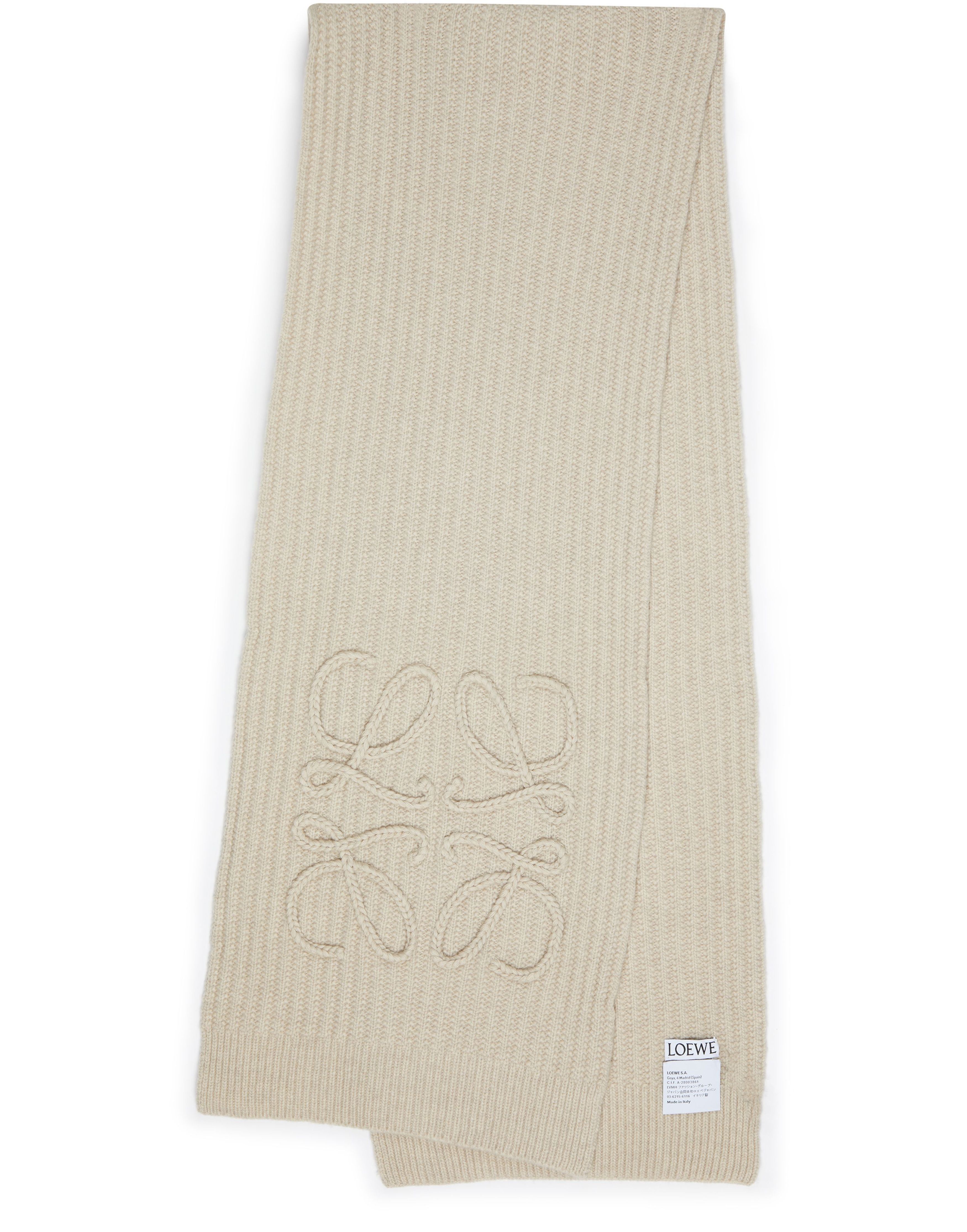 Anagram wool scarf