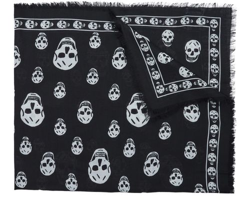 MCQUEEN Skull scarf