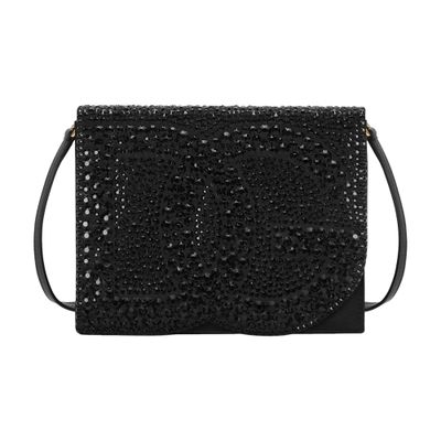 Dolce & Gabbana Damen Schwarz Dg Logo Shoulder Bag