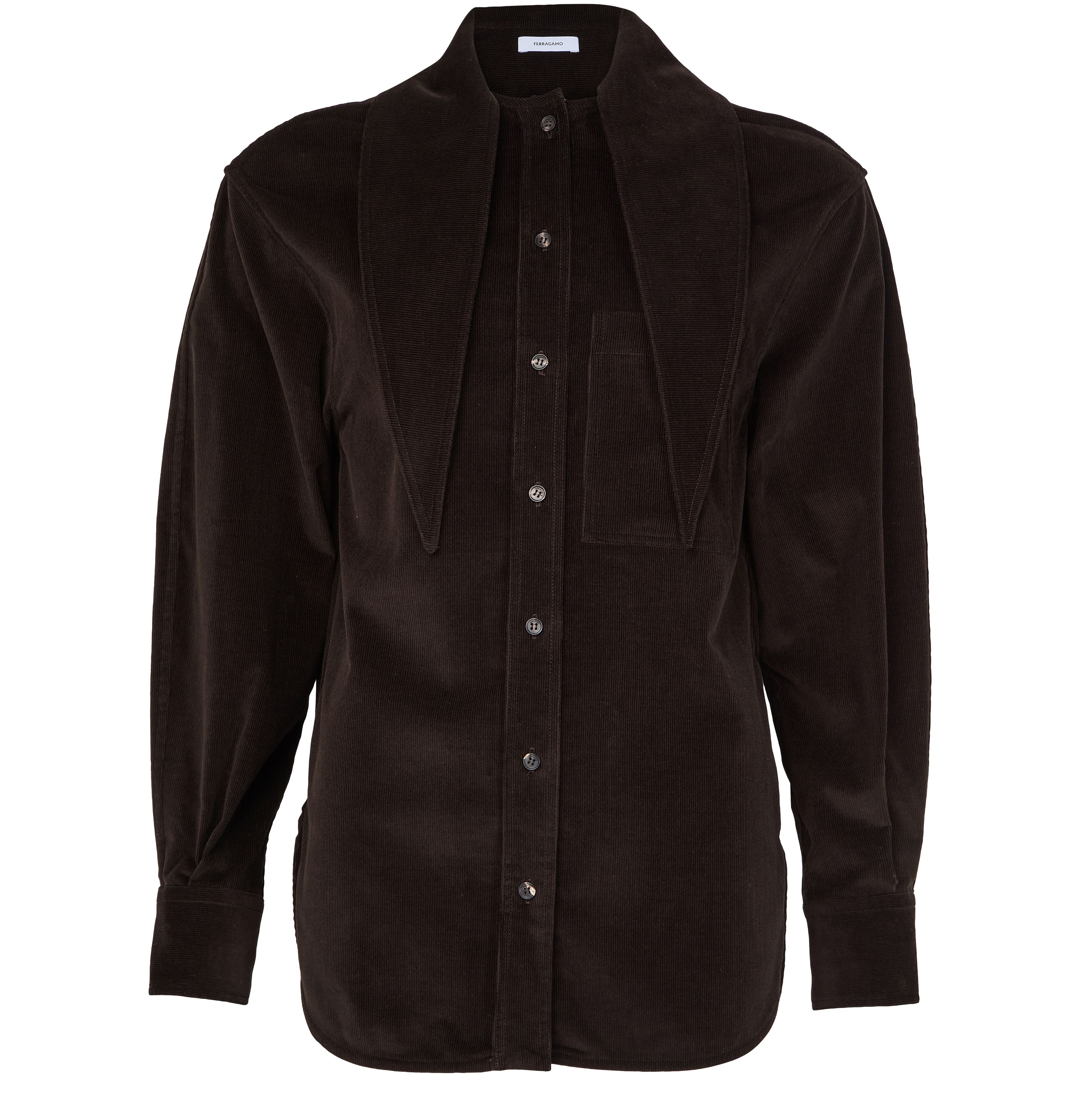 Corduroy cotton long sleeves shirt
